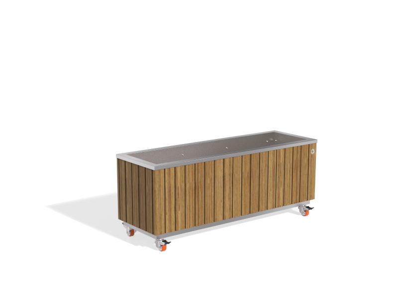 ETE Pictures 293 ETE METAL PLANTER WITH WOOD E289A015-F165-44A6-41F6-BA9E0C313A35.jpg