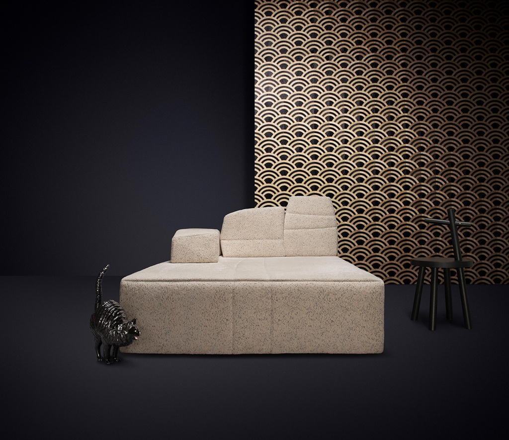 Lucky O's Moooi Wallcovering Tokyo Blue Collection